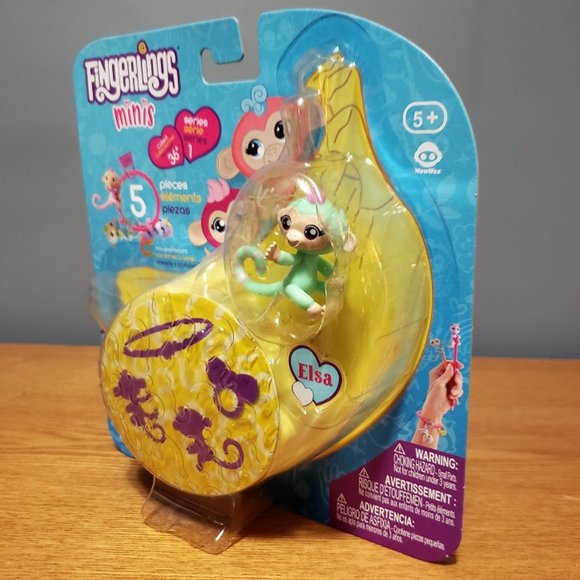 Fingerlings Minis Banana Blister Series 1 - Elsa - Picture 3 of 3